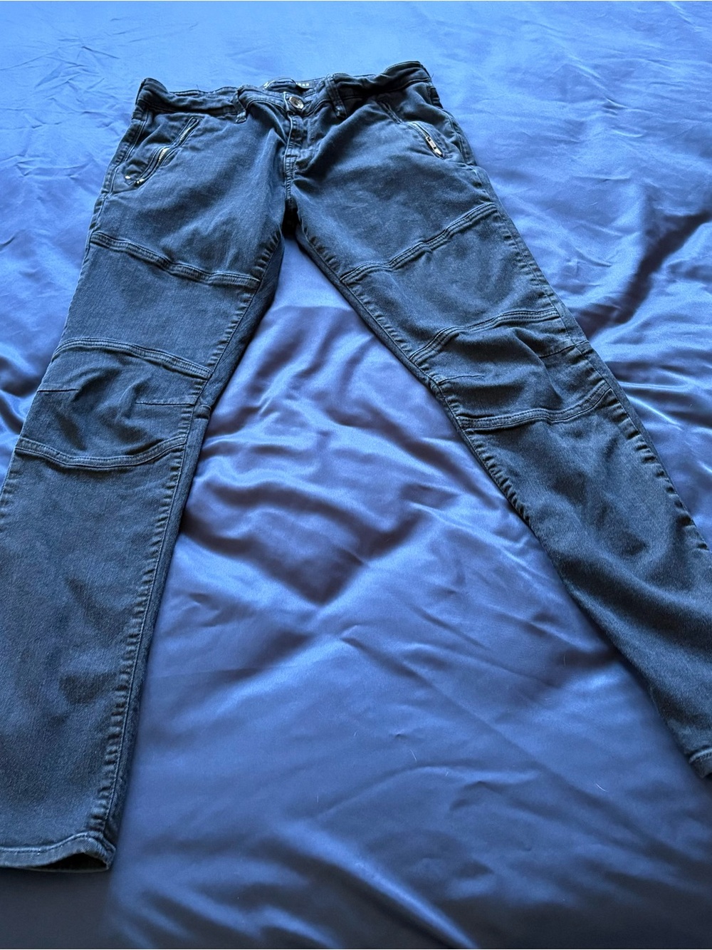 Guess Indigo Black Washed Denim Jeans